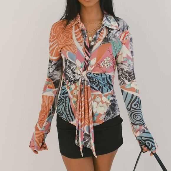 Y2K Long Sleeve Top - Picture 2 of 6